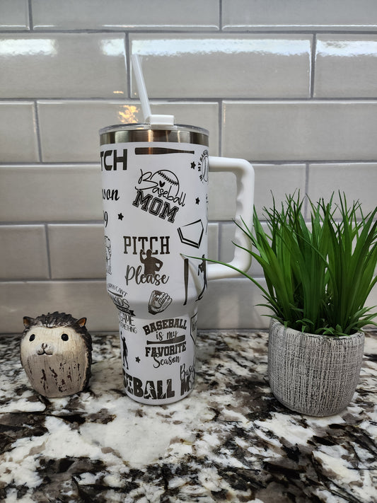 40oz Klutch Team Tumbler with Handle