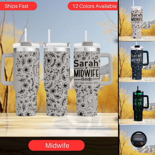 a collage of mugs with different designs on them