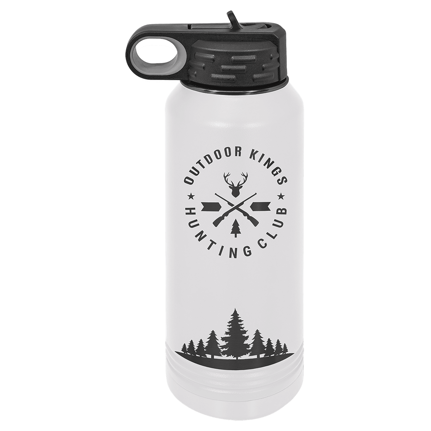 32oz Personalized Polar Camel Water Bottle β Custom Laser Engraved