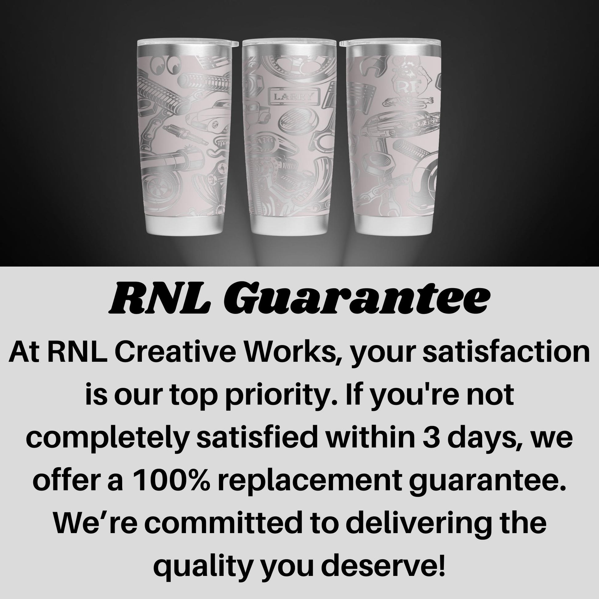 three shot glasses sitting next to each other