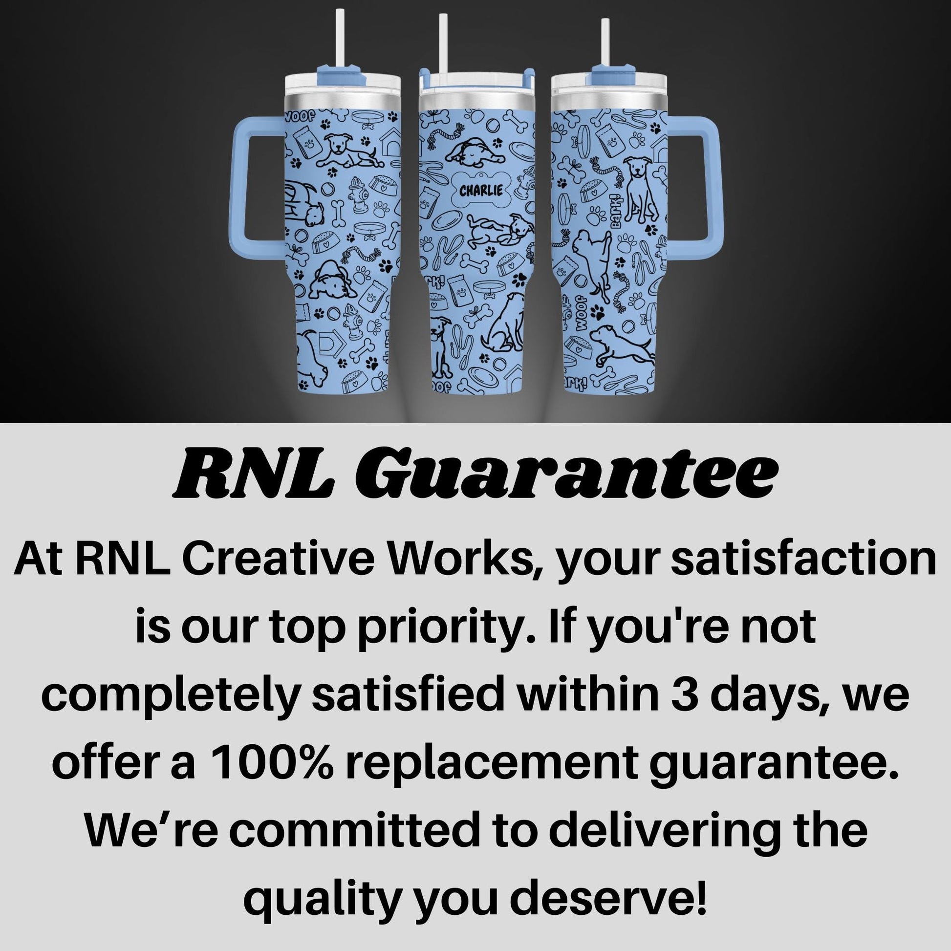 a couple of blue cups sitting next to each other