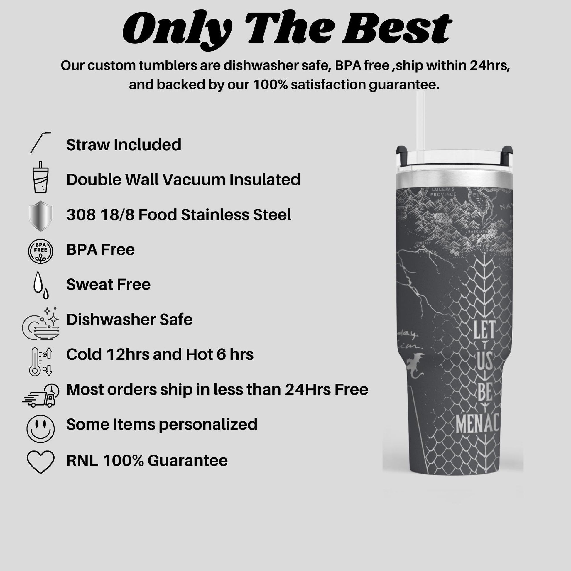 a black and white advertisement for a drink