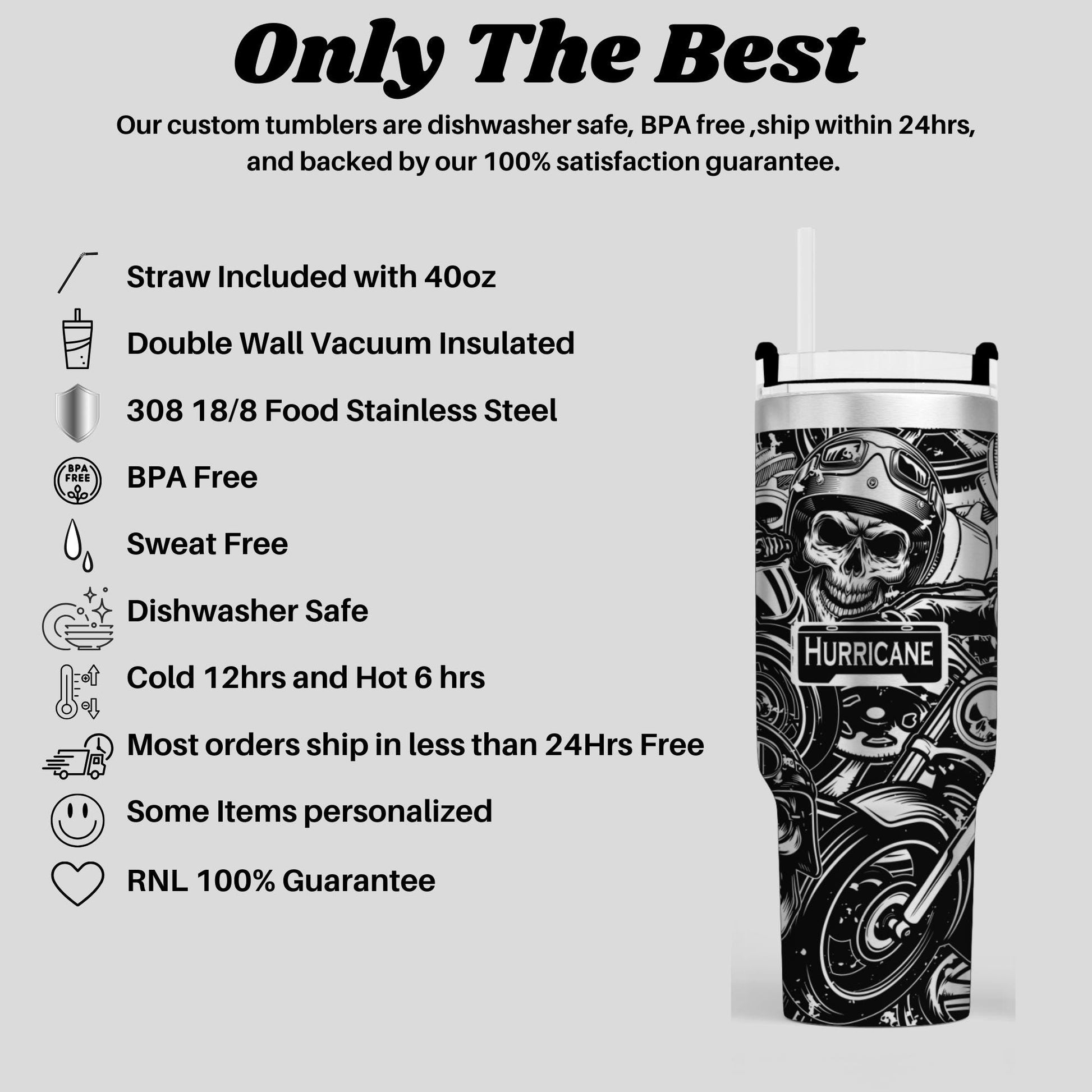 a black and white advertisement with a picture of a motorcycle engine