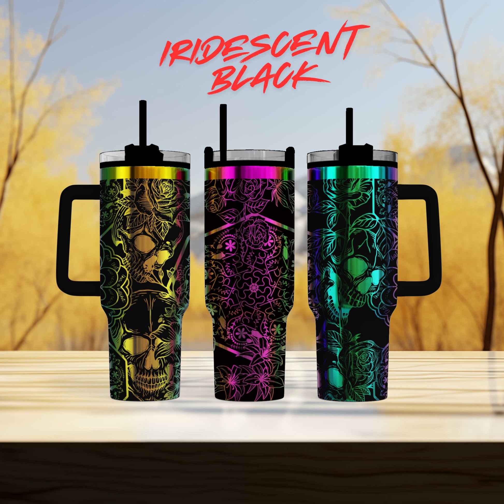 40oz custom engraved skull tumbler with swear words unique adult humor cup sarcastic rude gift idea for friends or coworkers