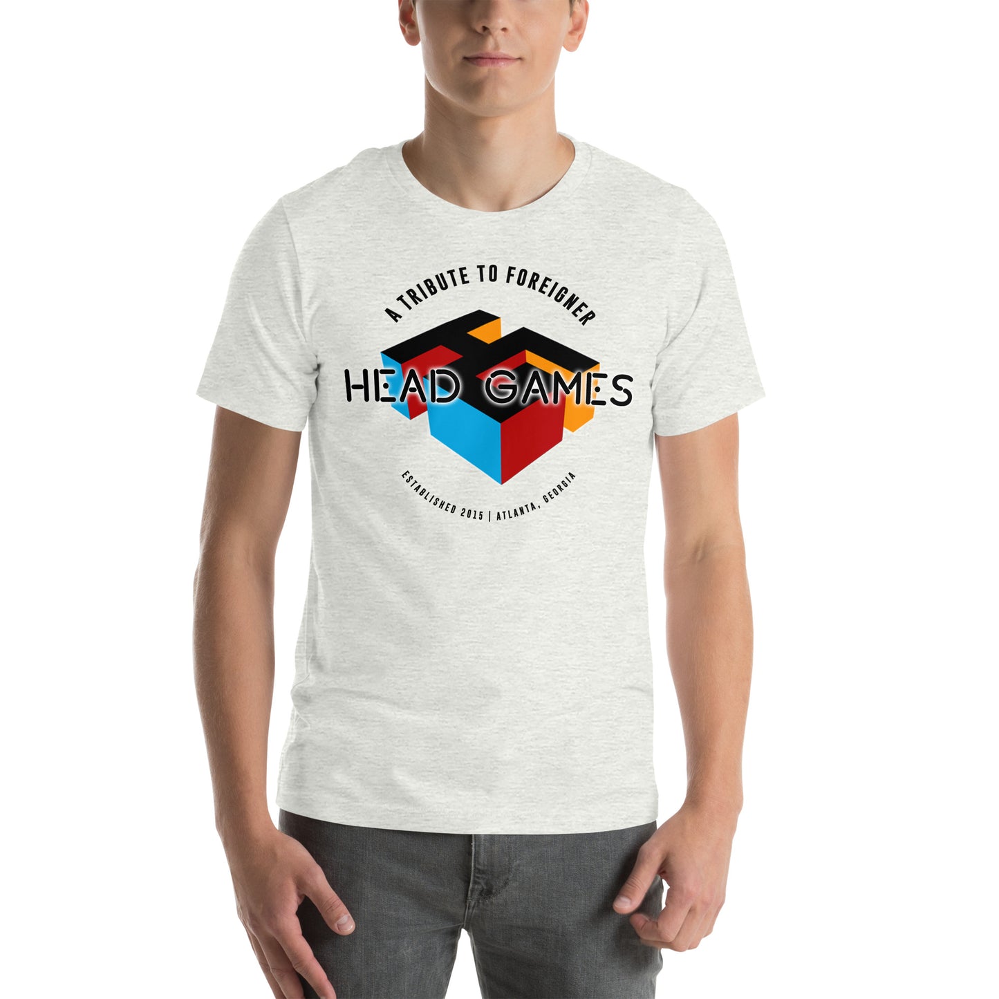 Unisex t-shirt Head Games - A Tribute Band