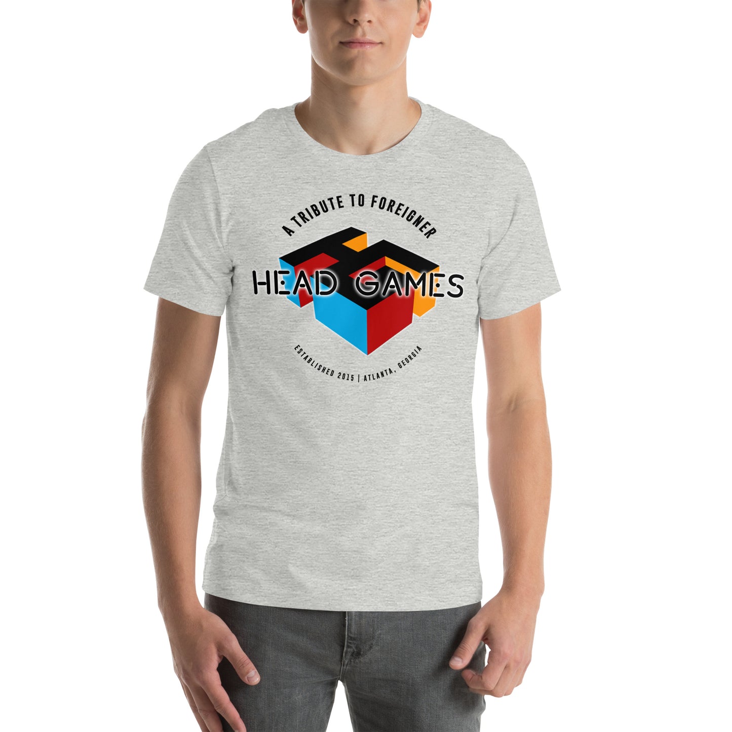 Unisex t-shirt Head Games - A Tribute Band