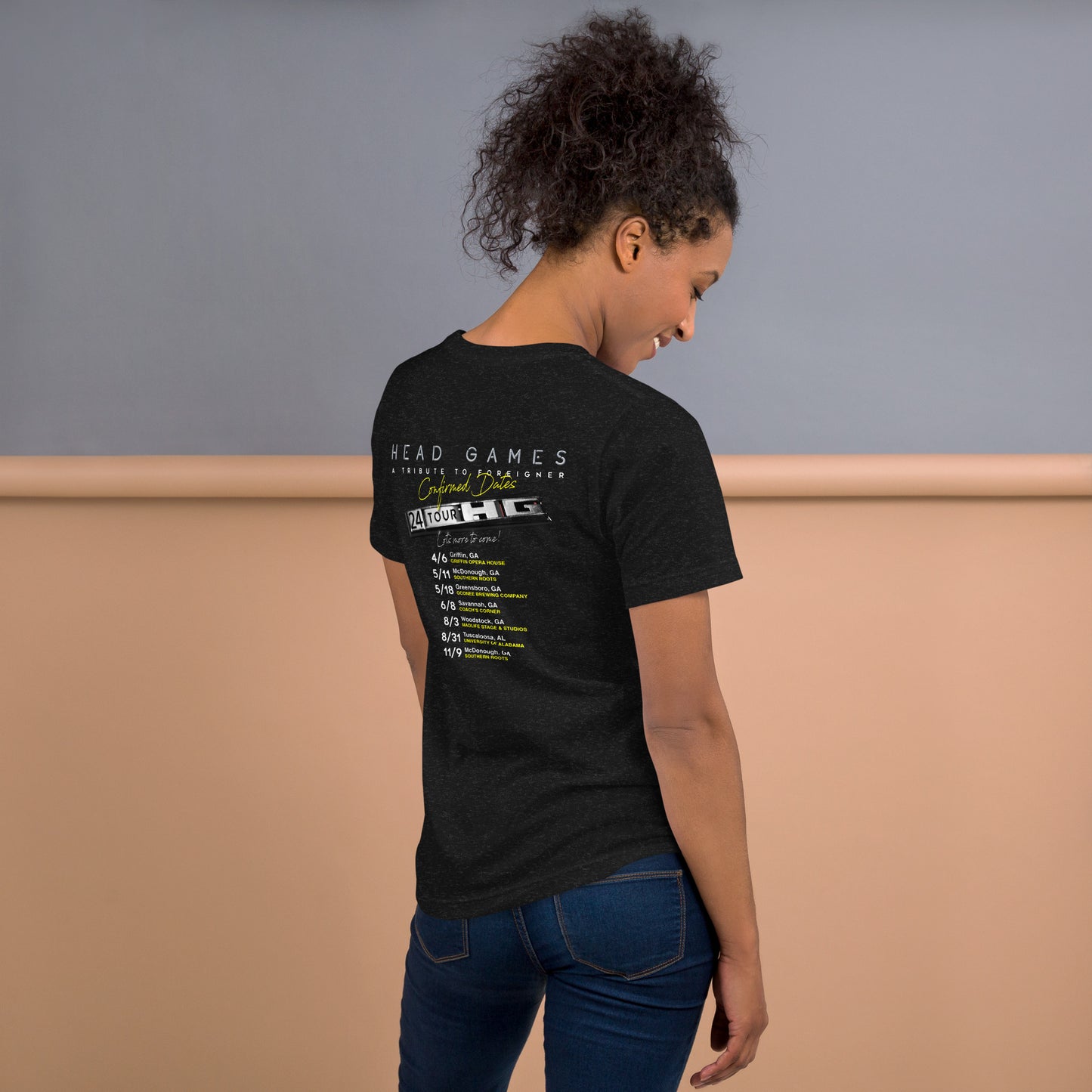 Unisex t-shirt - Head Games 2024 Tour shirt -- Limited