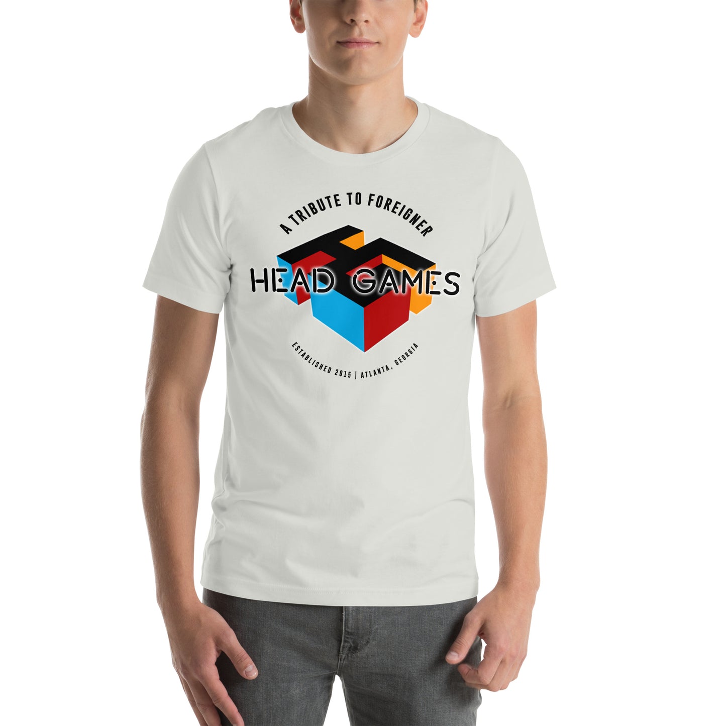 Unisex t-shirt Head Games - A Tribute Band