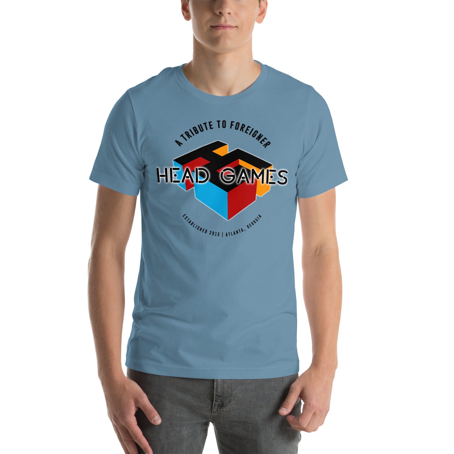 Unisex t-shirt Head Games - A Tribute Band