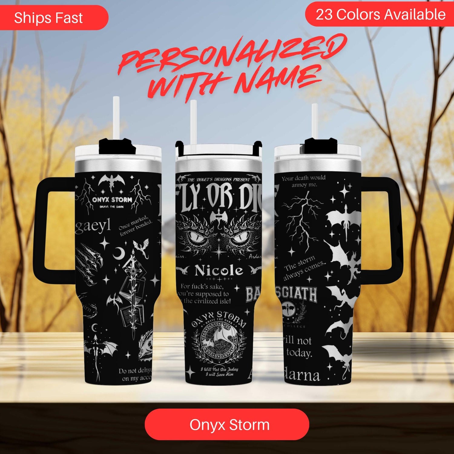 Theme Engraved Tumblers