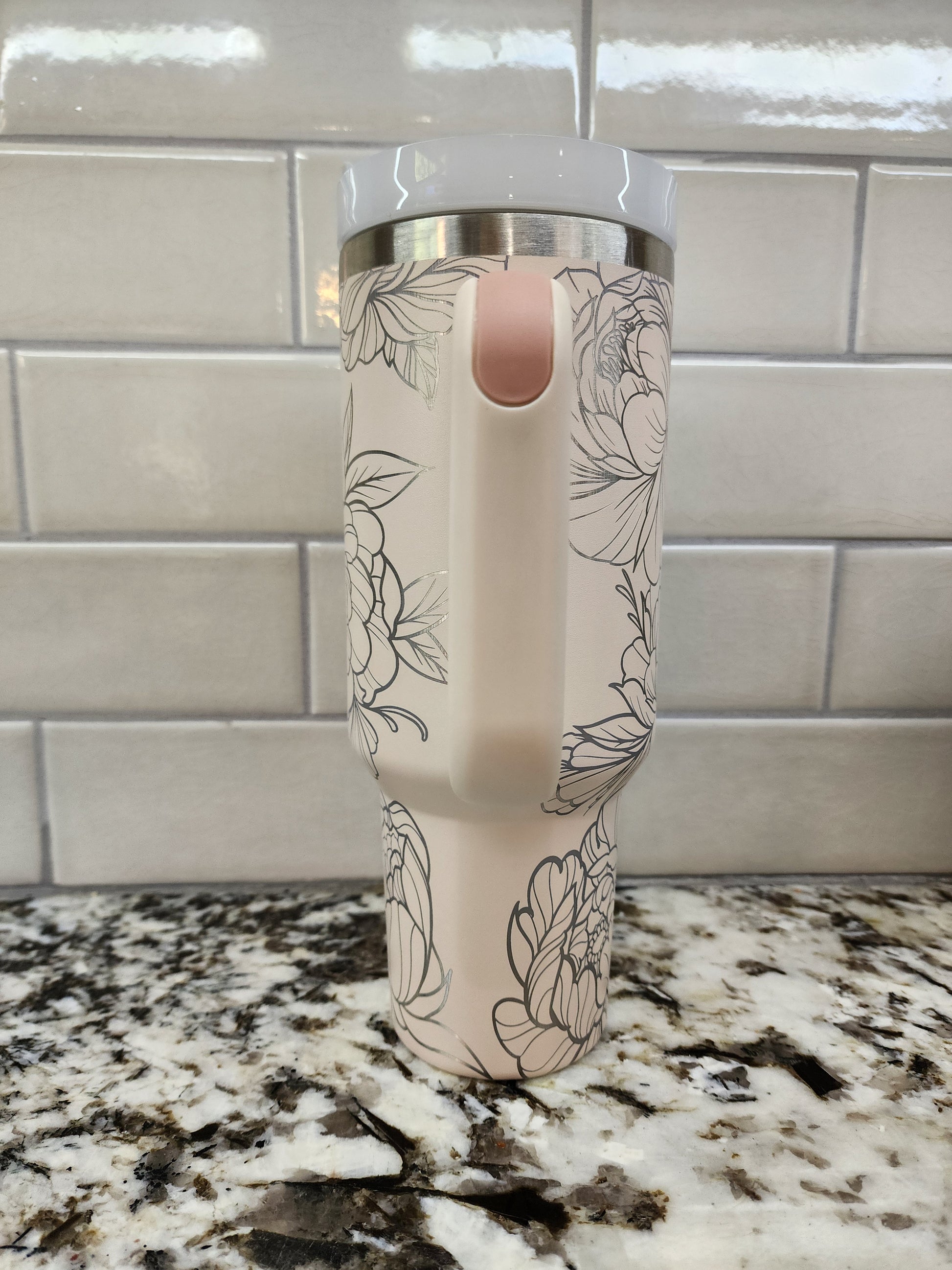 a close up of a hair dryer on a counter