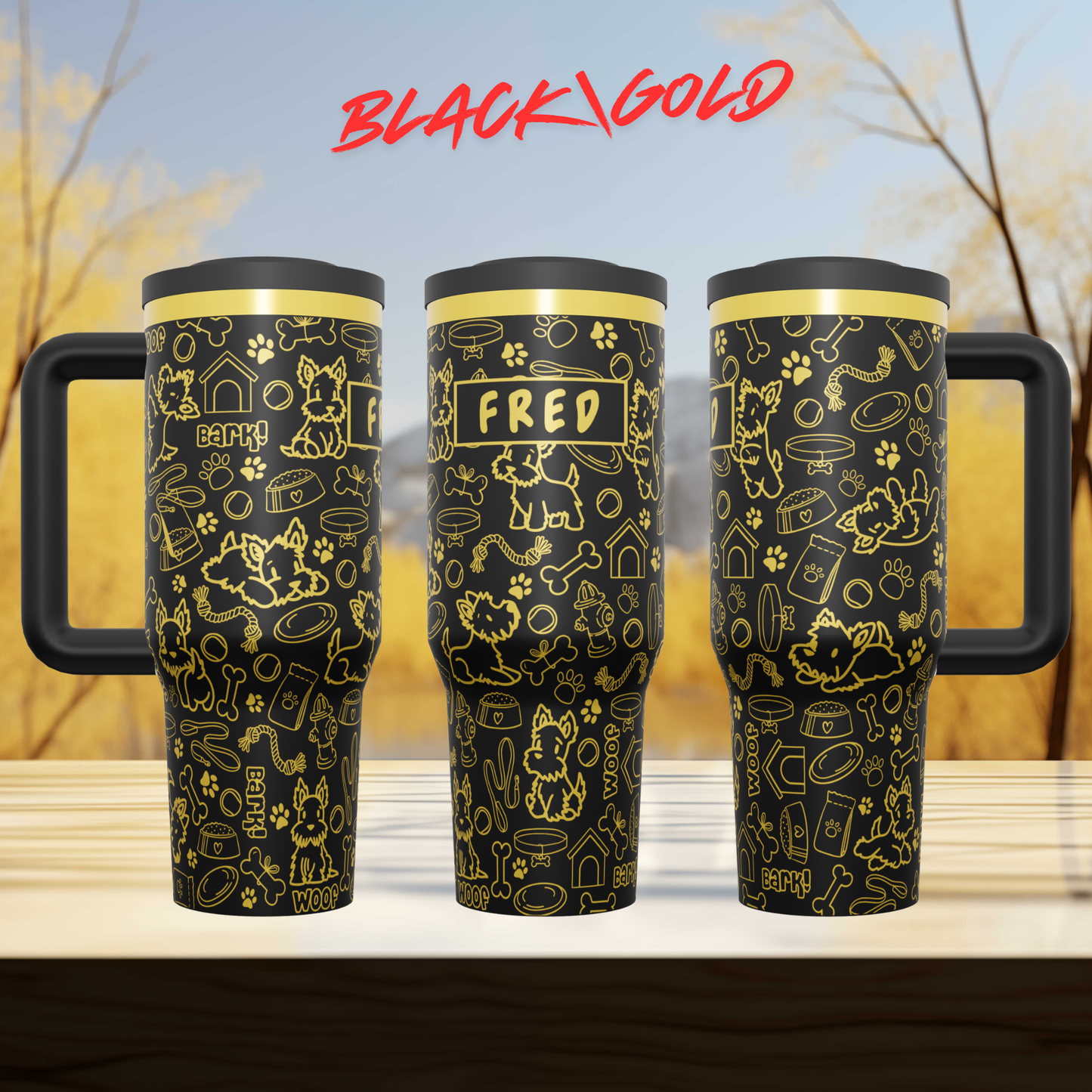 Scottish Terrier Personalized  Tumbler, Laser Engraved Cup, Scottie Dog Gift, Dog Mom Gift, Custom Name Insulated Tumbler