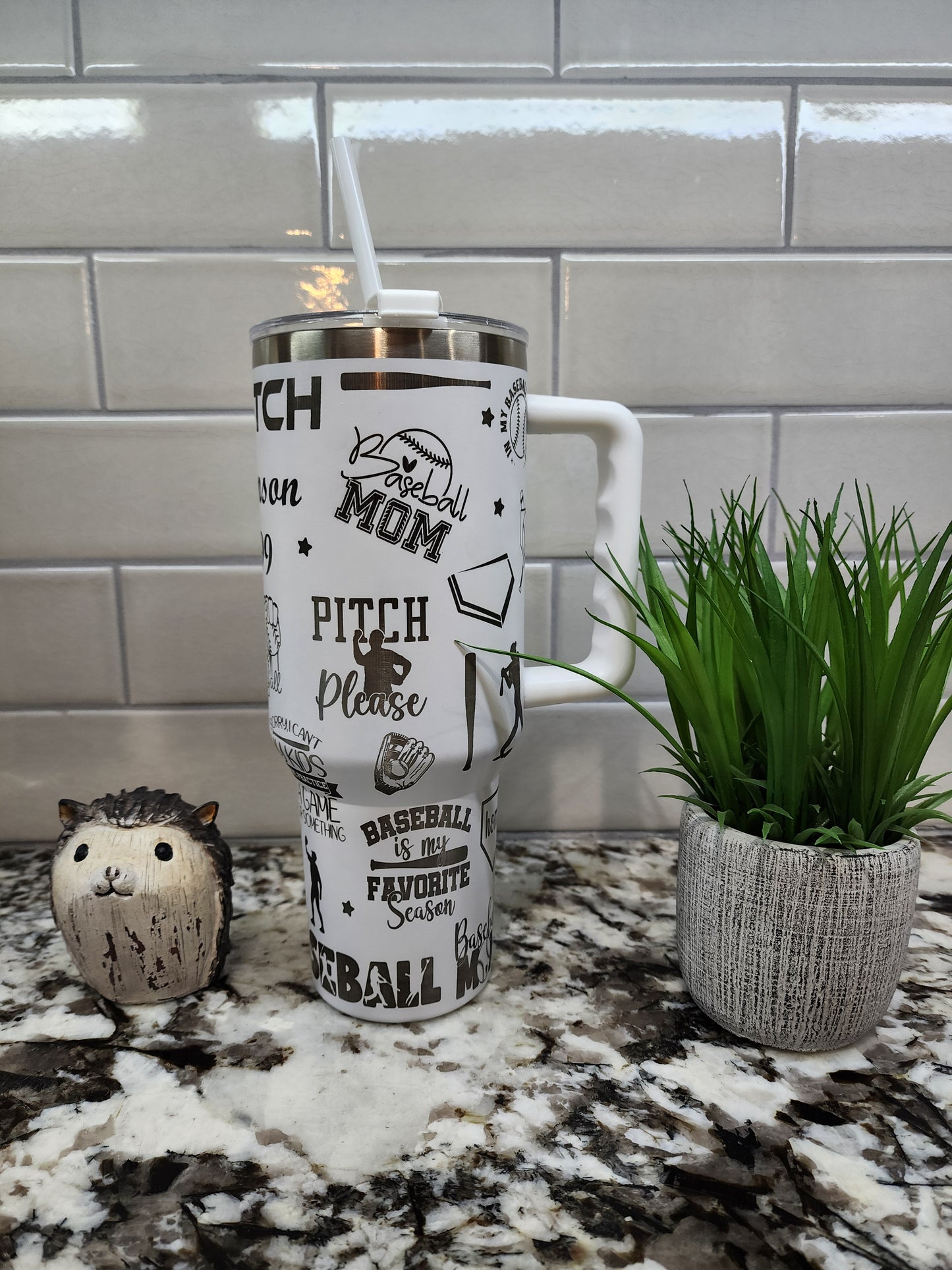 40oz Klutch Team Tumbler with Handle