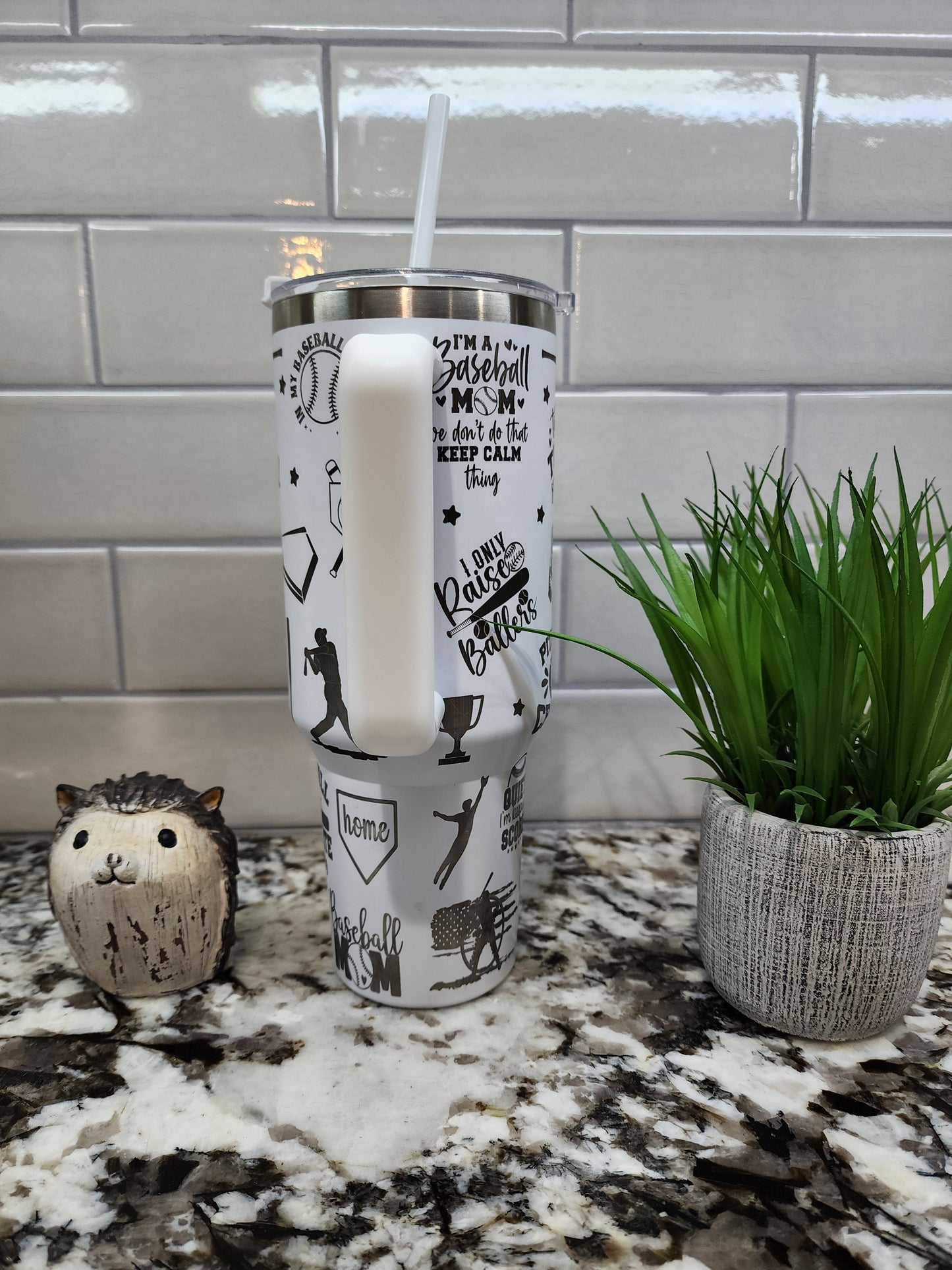 40oz Klutch Team Tumbler with Handle