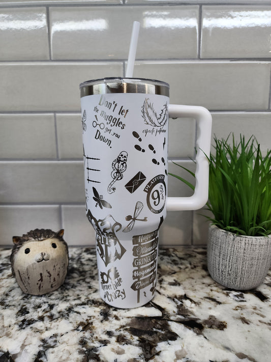 40oz Engraved Harry Potter Tumbler: "Potions Master's Brew" Edition