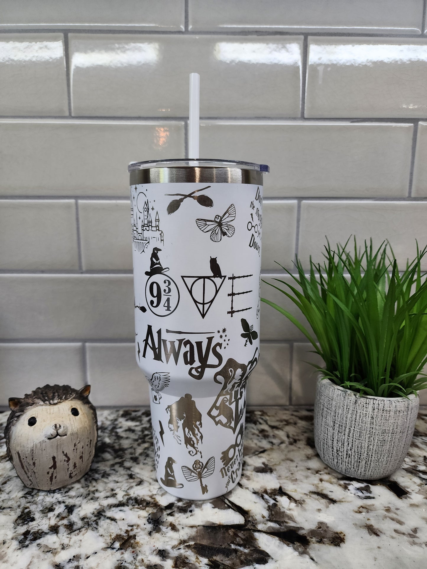 40oz Engraved Harry Potter Tumbler: "Potions Master's Brew" Edition