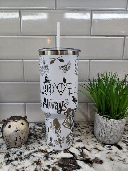 40oz Engraved Harry Potter Tumbler: "Potions Master's Brew" Edition