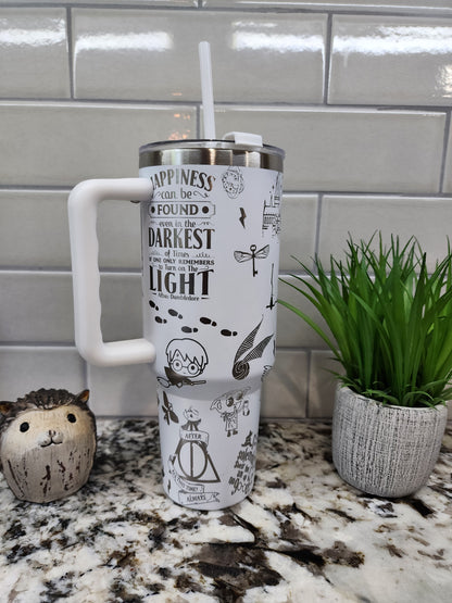 40oz Engraved Harry Potter Tumbler: "Potions Master's Brew" Edition