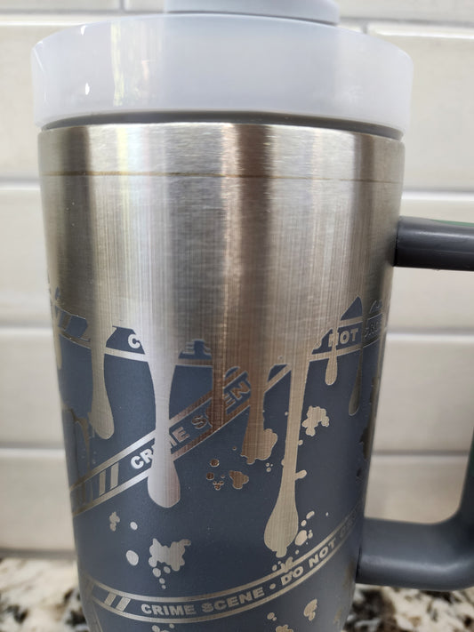 Happy Mistakes True Crime Tumbler