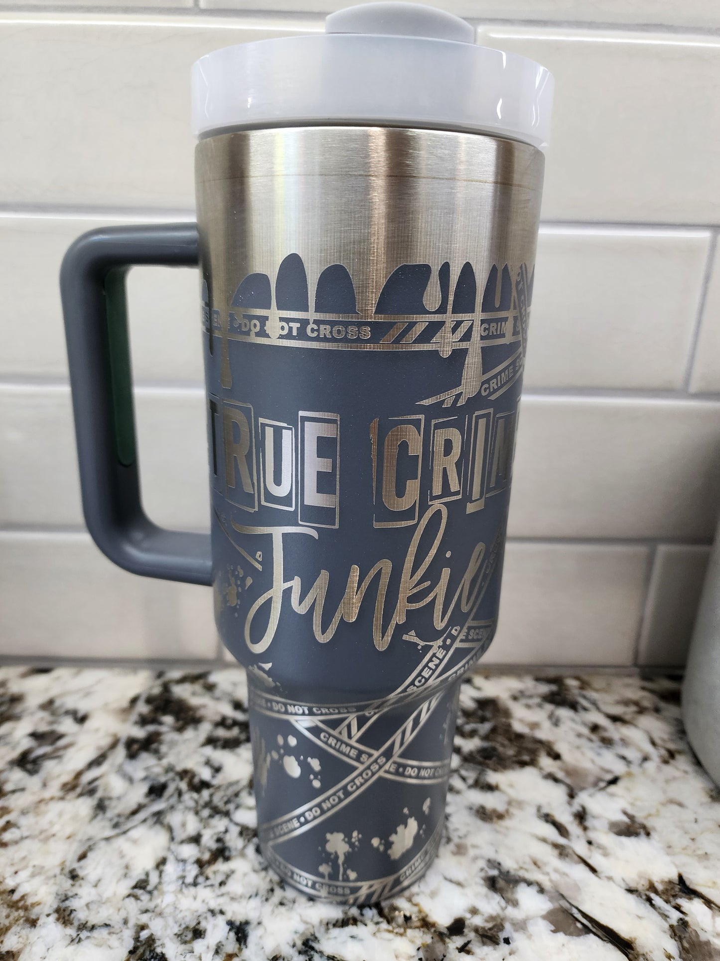 Happy Mistakes True Crime Tumbler