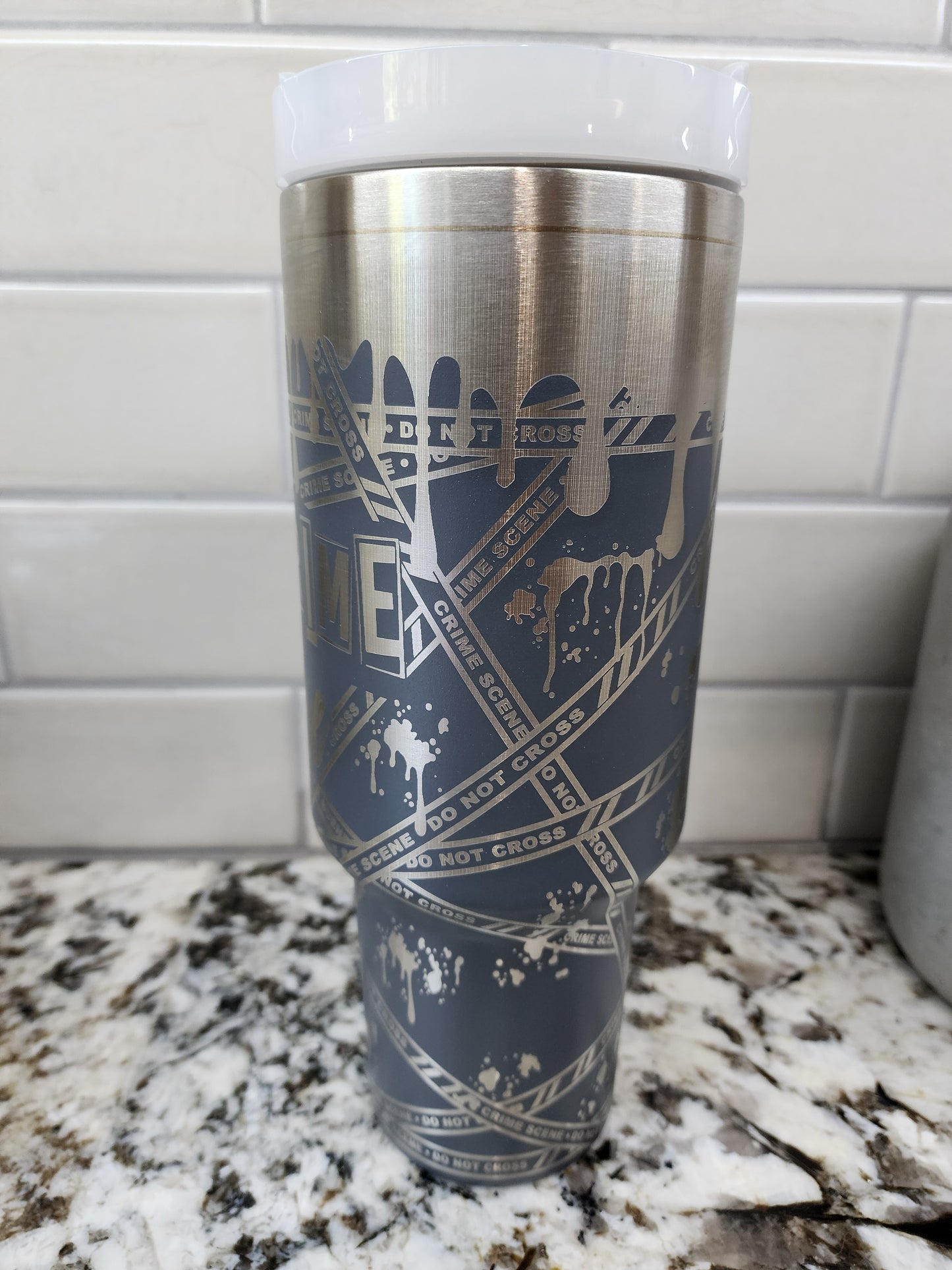 Happy Mistakes True Crime Tumbler