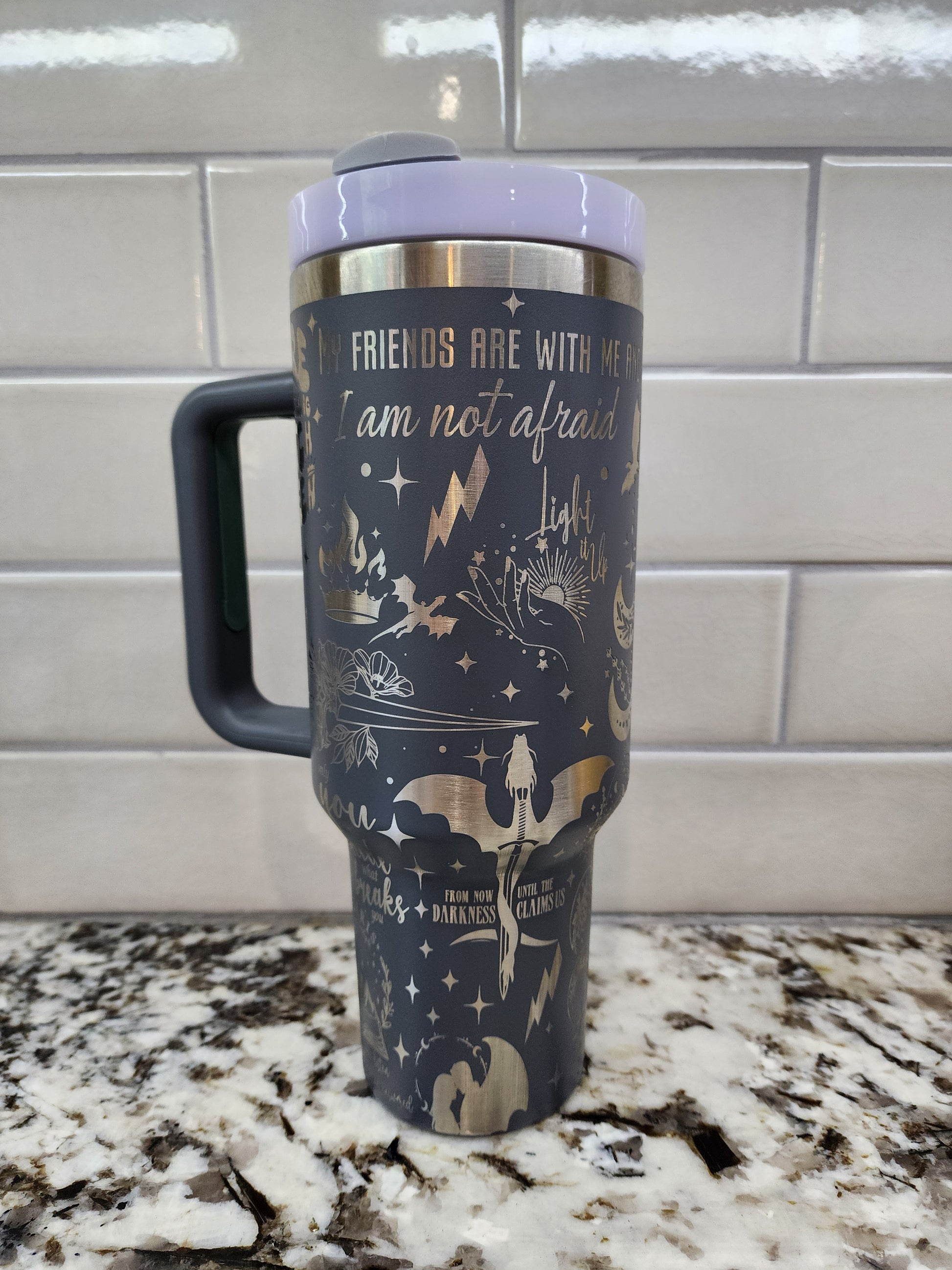 a close up of a bottle of wine on a wall