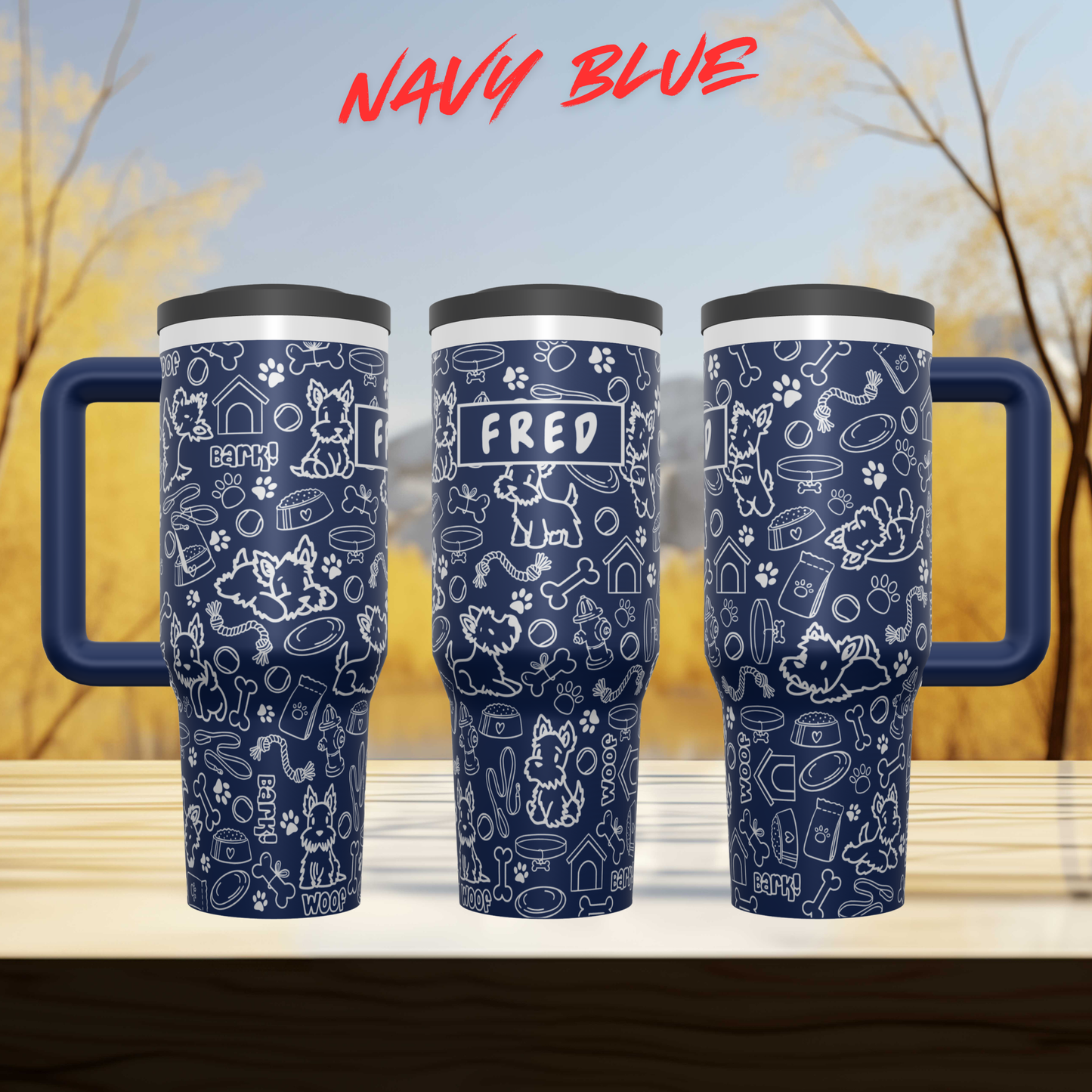 Scottish Terrier Personalized  Tumbler, Laser Engraved Cup, Scottie Dog Gift, Dog Mom Gift, Custom Name Insulated Tumbler