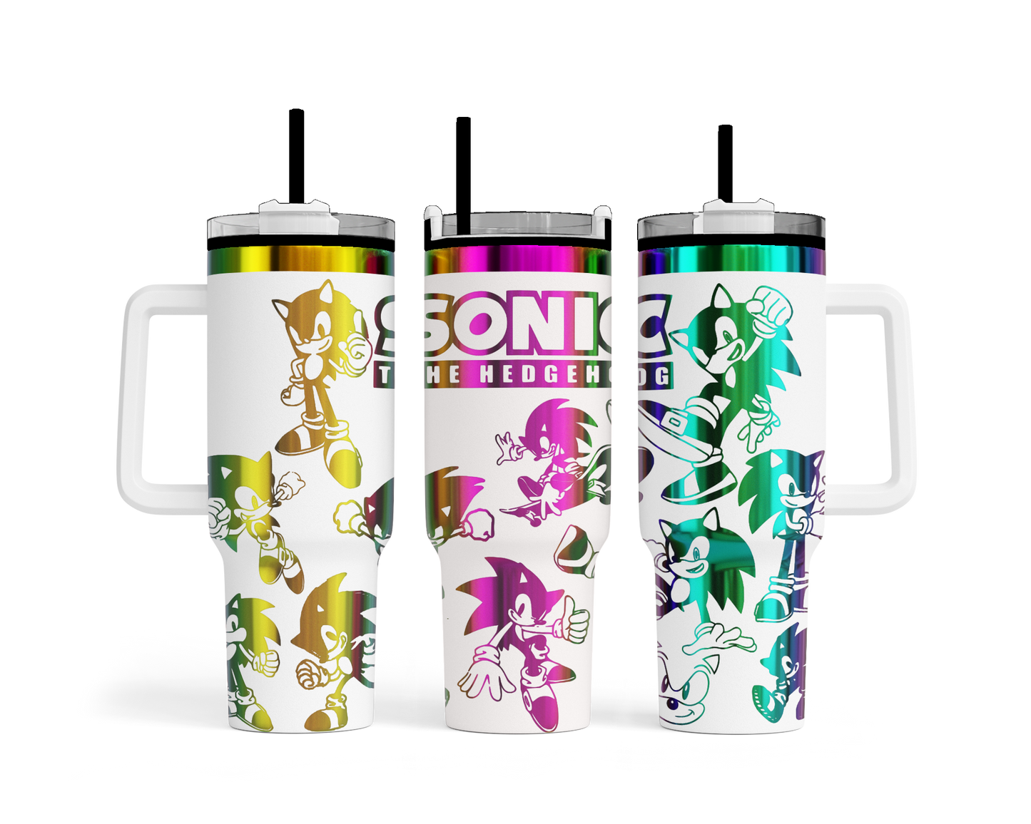 Sonic and Shadow custom wraps