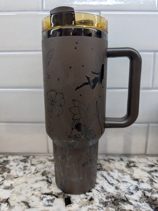 40oz Chocolate - Black Fairy Theme