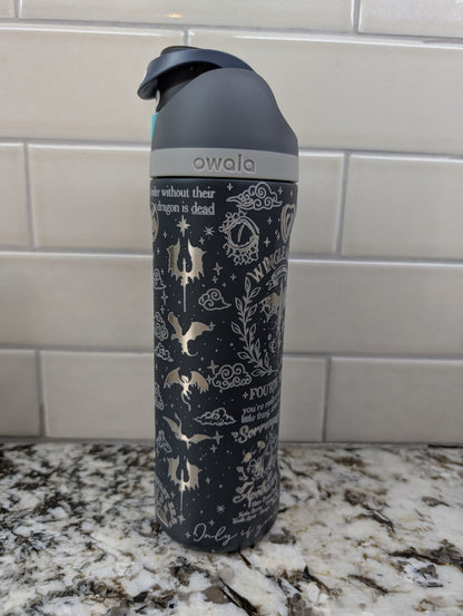 24oz Owala Fourth Wing Tumbler