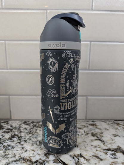24oz Owala Fourth Wing Tumbler