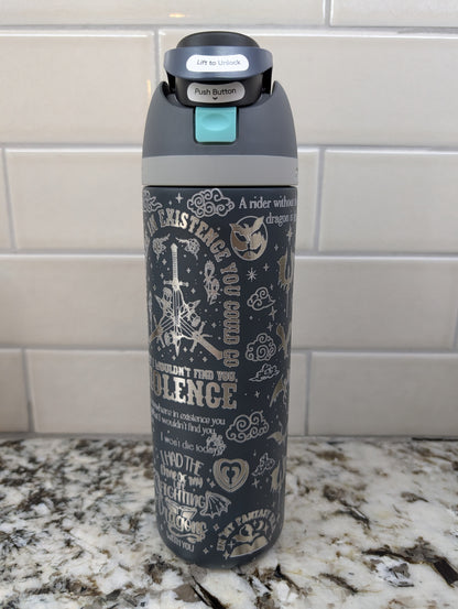 24oz Owala Fourth Wing Tumbler