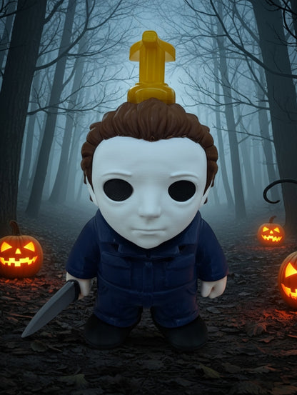Halloween themed Michael Myers inspired soap holder for Bath and Body Works Soaps