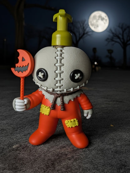 Sam (Trick 'r Treat) Horror Soap Holder | Fits Bath & Body Works Foaming Bottle Decor (3D Printed)