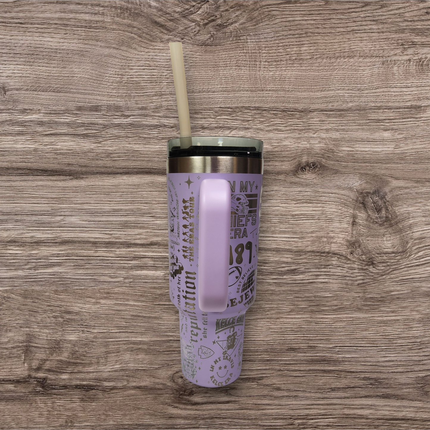 Laser-Engraved 40oz Taylor Swift -Themed Tumbler - Durable Stainless Steel - Perfect Gift for a Taylor Swift fan.