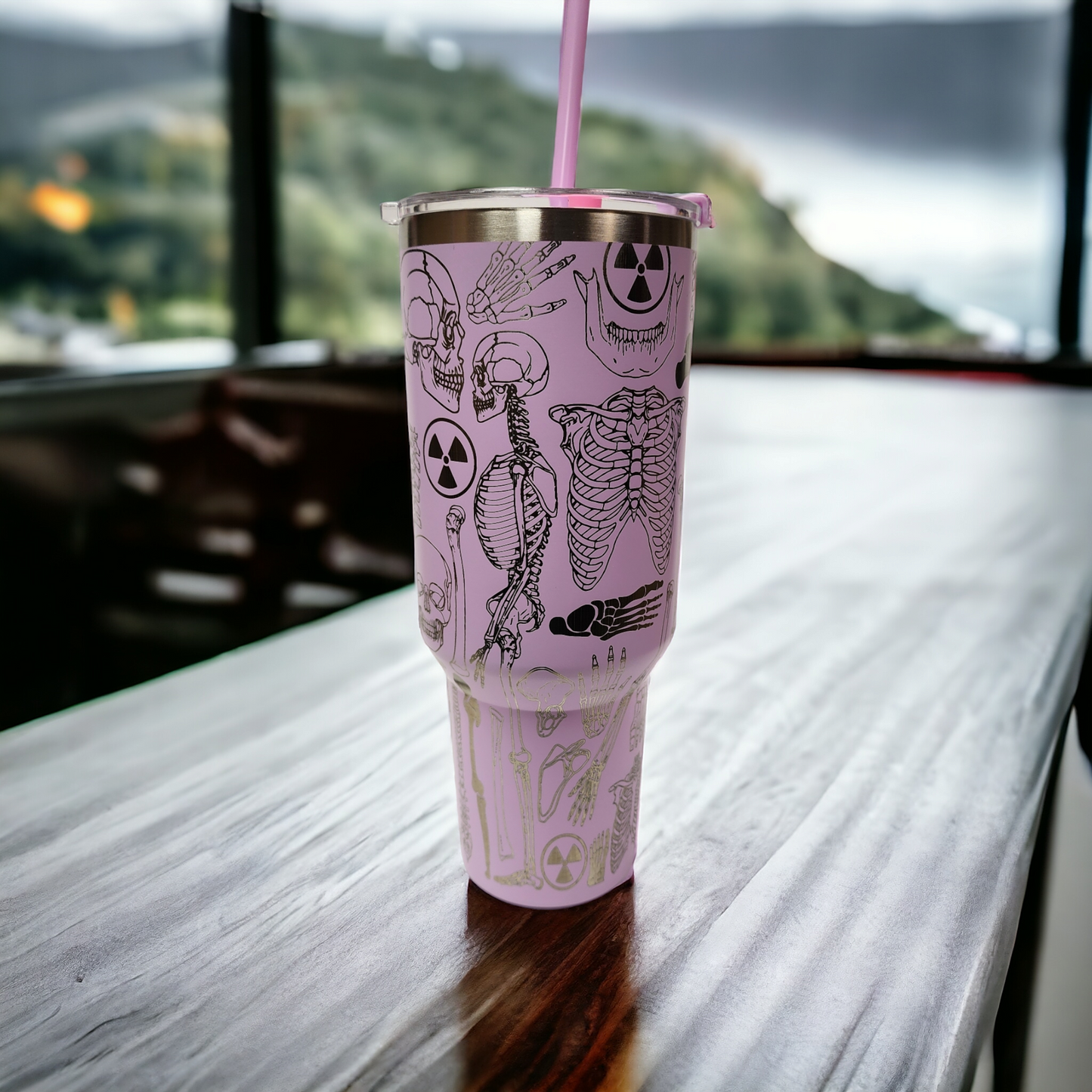 Laser-Engraved 40oz Radiologist -Themed Tumbler - Durable Stainless Steel - Perfect Gift for a Radiologist..