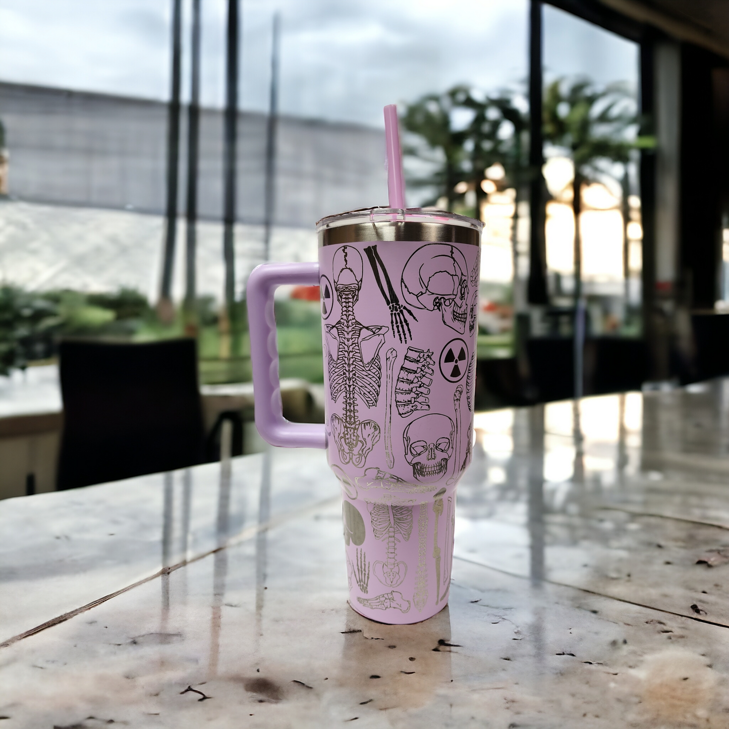 Laser-Engraved 40oz Radiologist -Themed Tumbler - Durable Stainless Steel - Perfect Gift for a Radiologist..