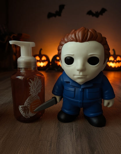 Halloween themed Michael Myers inspired soap holder for Bath and Body Works Soaps