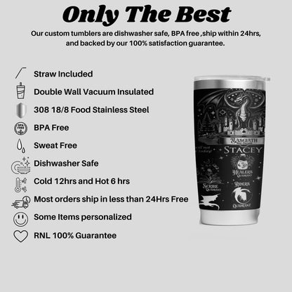 a black and white advertisement for a coffee cup