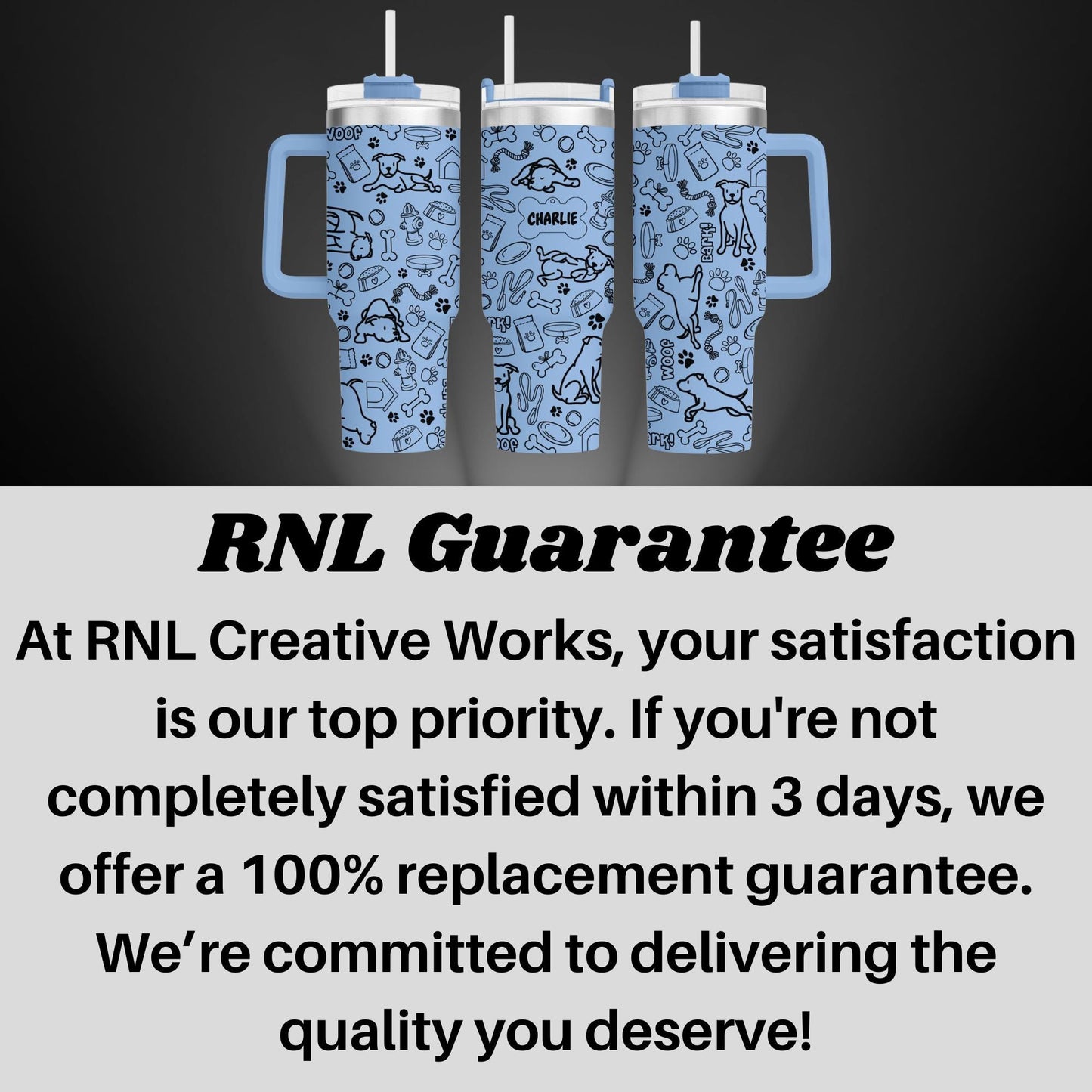 a couple of blue cups sitting next to each other