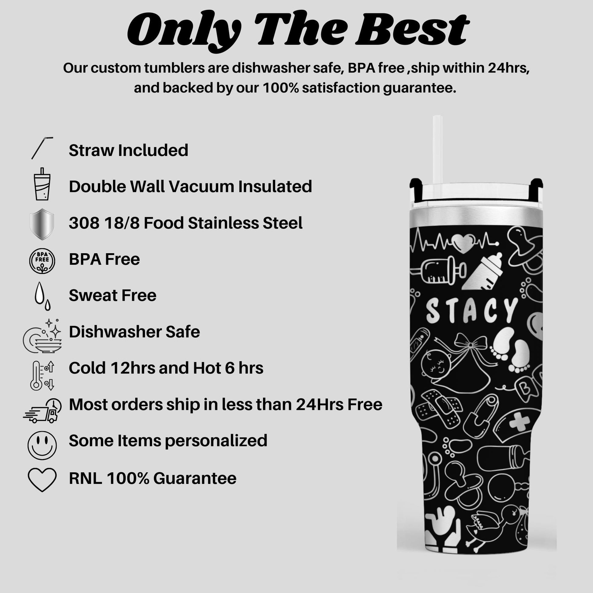 a black and white advertisement for a starbucks cup