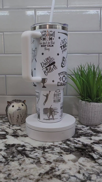 40oz Klutch Team Tumbler with Handle