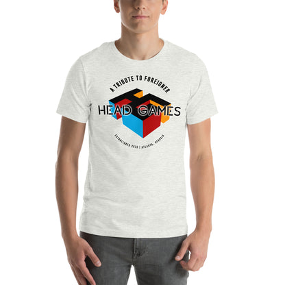 Unisex t-shirt Head Games - A Tribute Band