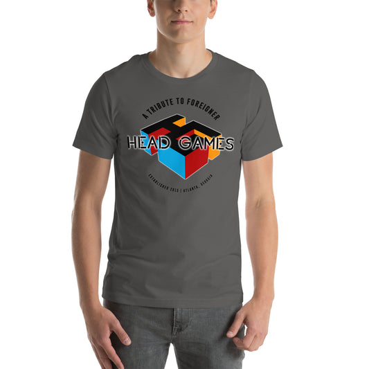 Unisex t-shirt Head Games - A Tribute Band